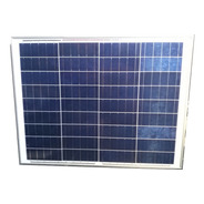 Panel Solar 50w Poli 54x70x3.5 Cm