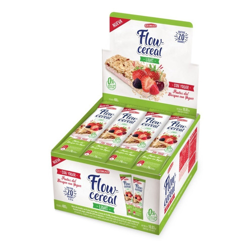 Barrita Flow Yogurt Light Georgalos 20 X24g