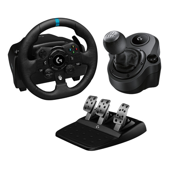 Bundle Logitech G Volante G923 Xbox Con Palanca De Cambios