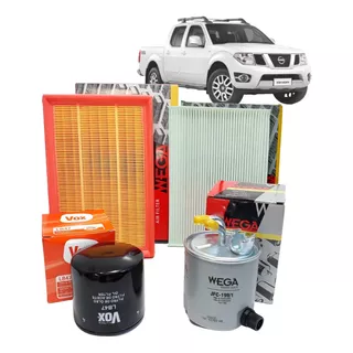 Kit Filtros Nissan Frontier 2.5 2012 2013 2014 2015 2016