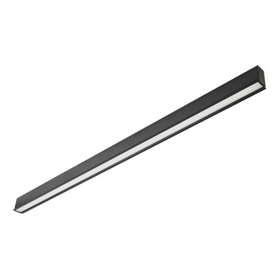 Perfil Lineal Dyna Embutir 120 Negro 25w 2400lm Leuk Blanco