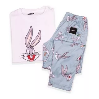 Pantalon Solo Pijama Largo Unisex Bugs Bunny Sheep Sh103