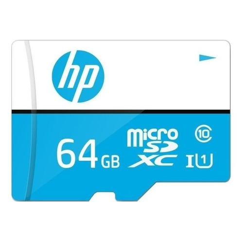 Tarjeta de memoria HP HFUD064-1U1BA con adaptador SD 64GB
