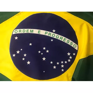 Bandeira Do Brasil Grande 3 Panos (1,92x1,35)