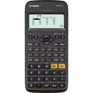 Calculadora Científica Casio 275 Funciones Fx-82lax Rosa Azul Color Negro