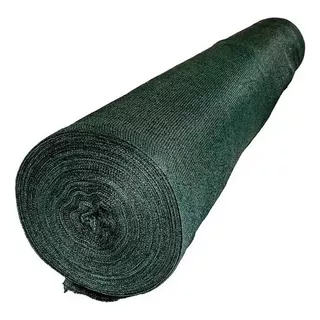 Rollo Media Sombra Verde 2 Mt X 30 Mts Reforzada De Fabrica