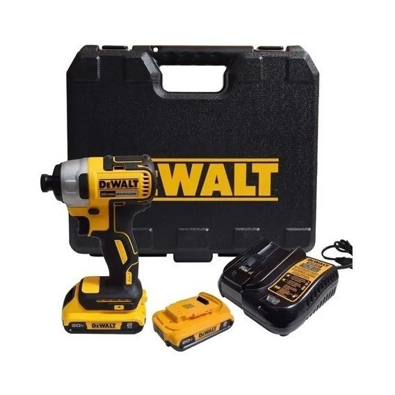 Atornillador Impacto 1/4 Brushless 20v Dewalt Dcf7871d2 Color Amarillo Frecuencia 50 Hz