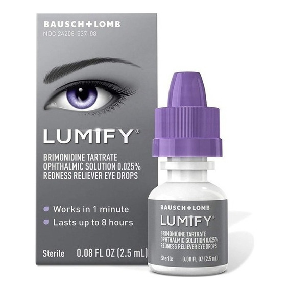 Lumify Reliever Gotas Para Irritación Y Enrojecimiento 