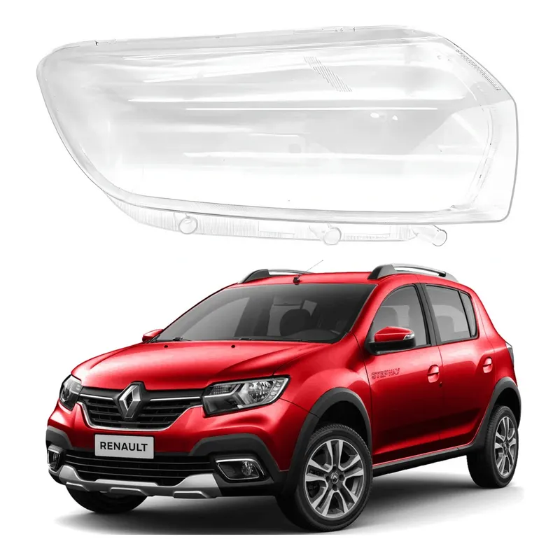 Lente Do Farol Sandero Stepway 1.6 2020 A 2021