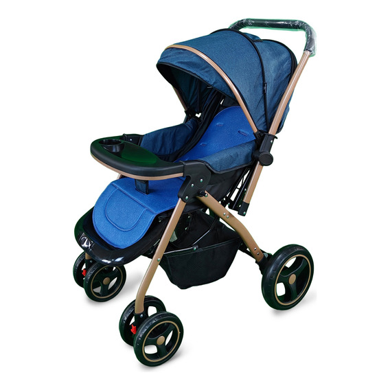 Coche Para Bebe Bambino Paseador Reversible Moises Plegable 