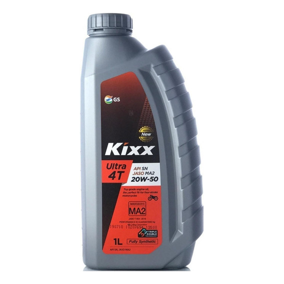 Aceite Kixx Moto 4t 20w50 Full Sintetico 1l