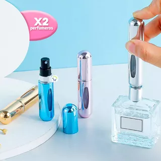 Dispensador Atomizador D Perfume Portatl Rellenable 