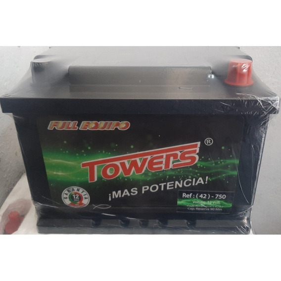 Batería Towers 750 Amperios Para Todo Tipo De Automóviles 