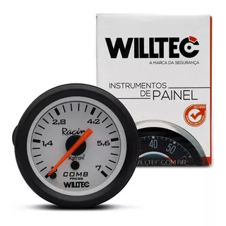 Pressão Do Combustivel Willtec Plus 52mm