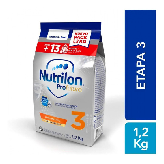 Nutrilon 3 Profutura Leche En Polvo Pouch 1.2 Kg