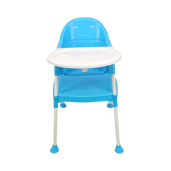 Silla De Comer Para Bebe Sillita Asiento 2 En 1 Mesa Y Silla Color Azul BB002