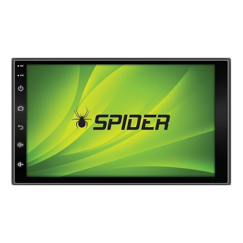 Reproductor Doble Din Bluetooth Sr-770and Spider