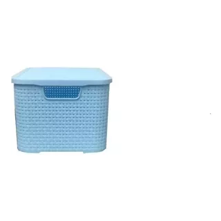 Kit C/ 10 Caixa Organizadora Rattan 3,5l Cesto Organizador 