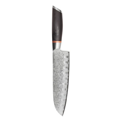 Cuchillo Santoku Sendai Sakura Dark Pakkawood 31cm 23153kn P Dark Pakkawood