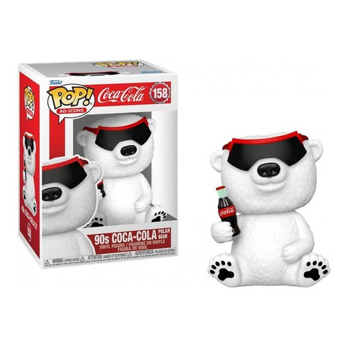 Funko Pop - Oso Polar de los 90 de Coca-Cola 158 Bear
