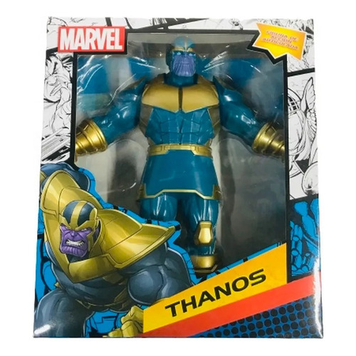 Figura Thanos Articulado Marvel Sebigus Playking