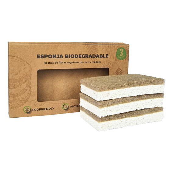 Esponja Biodegradable Ecotrade - Unidad a $7924