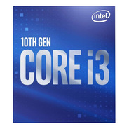Procesador Intel Core I3-10100f Bx8070110100f De 4 Núcleos Y  4.3ghz De Frecuencia