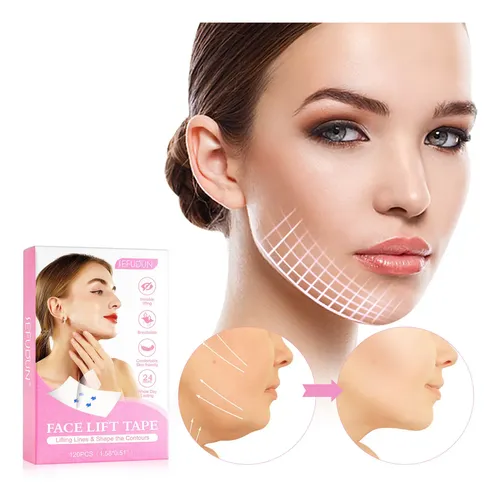 T Face Lift Tape, Tape Lifting Invisible, Makeup Neck Instan | MercadoLivre