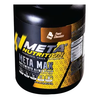 Proteina Meta Nutrition Meta Max 4 Libras Aislada 59 Servs