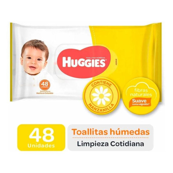 Pack X 48 Unid. Toalla Humeda  Classic 48 Un Huggies Pro