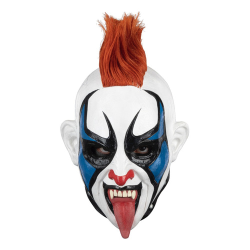Máscara De Psyco Clown Lucha Libre Worldwide Color Multicolor Luchador