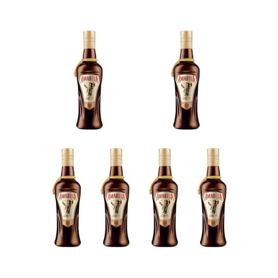 Licor Amarula 375ml Zetta Bebidas X6