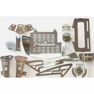 Kit Accesorios Acero Pulsar 200 Ns  Radiator Guard