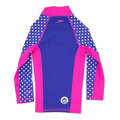 Remera Natacion Speedo Rashguard Pulse Niñas