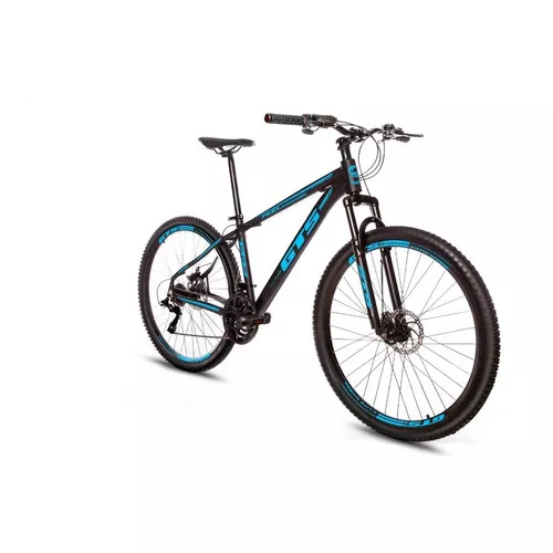 Bicicleta Aro 29 Gts Feel Freio À Disco 24 Marchas - Azul+Preto