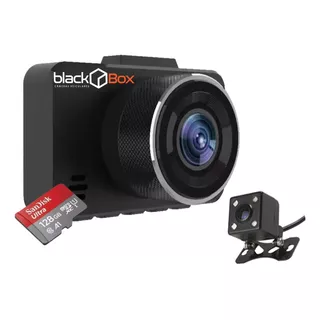 Câmera Veicular Carro Black Box Gp4 Dual 2 Câmeras + 128gb