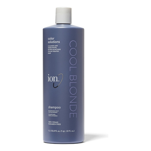  Shampoo Para Rubios Cool Blonde Color Soltions Ion® 1 Lt