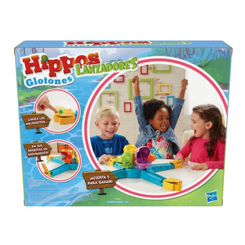 Hasbro Hippos glotones Lanzadores E9707