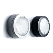 Aplique Circular  Para Techo, Pared Aluminio Negro /nexo