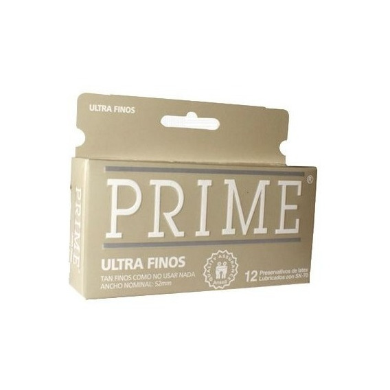 Preservativo Prime Ultra Fino  X 12