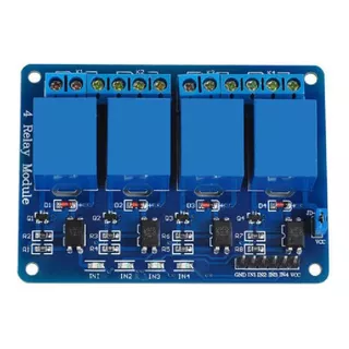 Modulo Relay Rele 4 Canales 5v Compatible Arduino Emakers