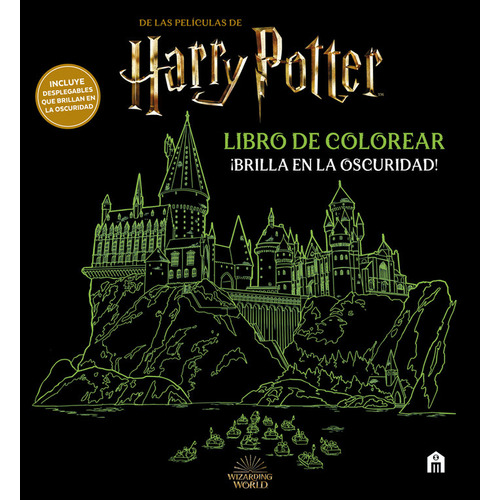 Harry Potter. Libro De Colorear Ãâ¡brilla En La Oscuridad!, De Potter, Harry. Editorial Magazzini Salani En Español