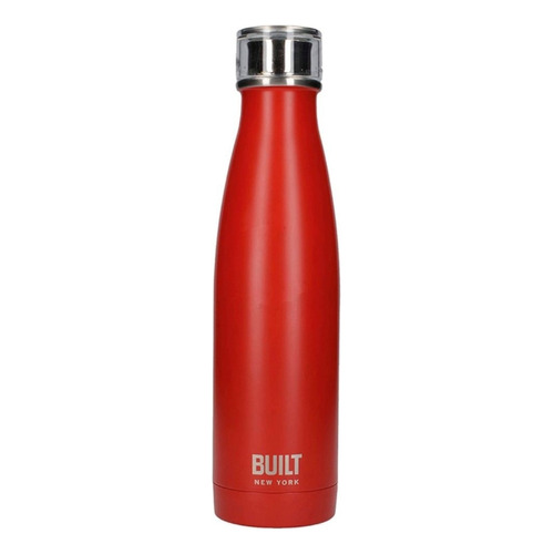 Botella Térmica Built Acero Inoxidable Deportiva 500 Ml Color Red