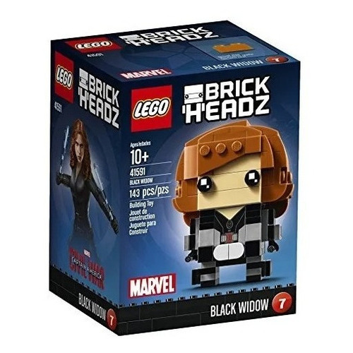 Lego Brick Headz Marvel Black Widow # 41591