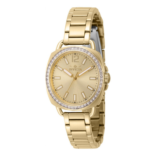 Reloj Para Dama Invicta Wildflower 46342 Oro