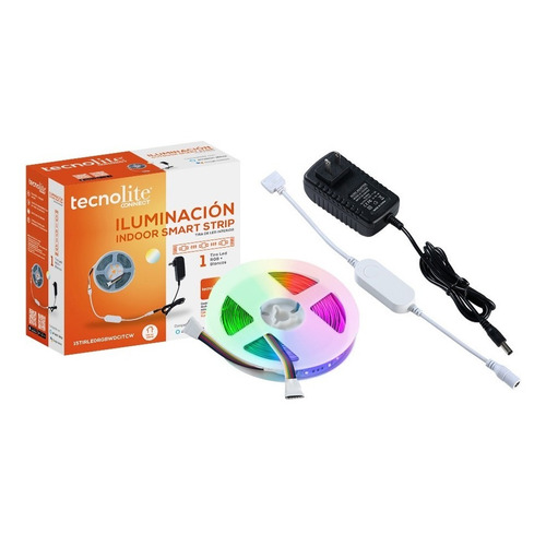 Tira De Led Rgb Inteligente 15w Wifi Alexa Tecnolite Connect