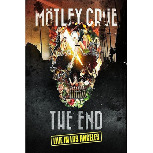 Motley Crue The End Live In Los Angeles Dvd Imp.new En Musi
