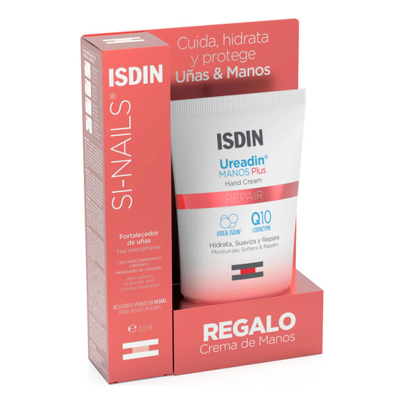  Pack Isdin Si Nails + Ureadin Crema De Manos Repair Fragancia Neutro