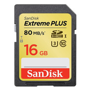 Memoria Sd Sandisk 16gb Extreme Plus Sdsdxs-016g-x46