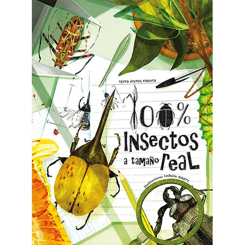 100% Insectos A Tamaño Real - Walter Fogato / Isabella Grott